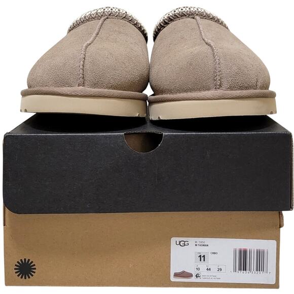 UGG Men Tasman Slip On Clog Comfort Slippers Size US 11 Caribou Brown Suede main image 5